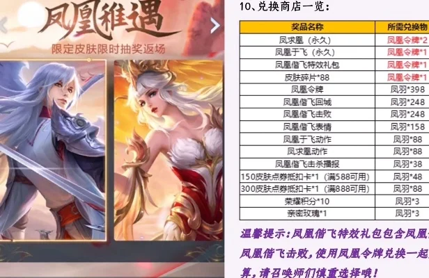 王昭君凤凰于飞多少钱保底 王昭君凤凰于飞有保底吗