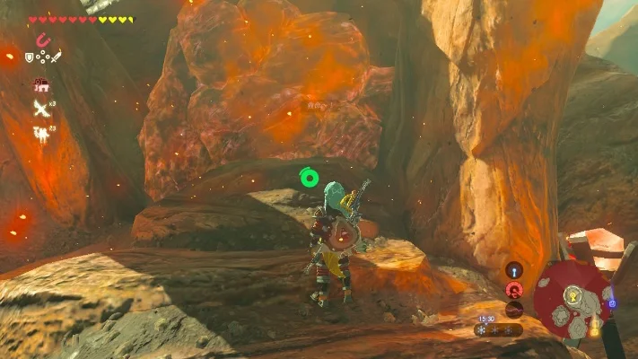 塞尔达传说火山进入与探索攻略