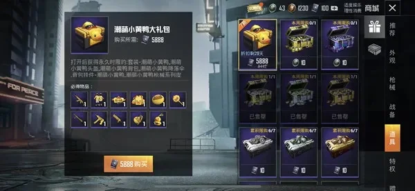 和平精英活跃礼包购买攻略:性价比分析与购买策略