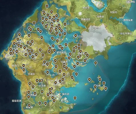 《原神》岩神瞳位置攻略:地图指示、道具寻找与特定地点