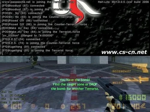 CS1.5控制台命令详解:开启、添加、踢出、杀死与设置机器人难度