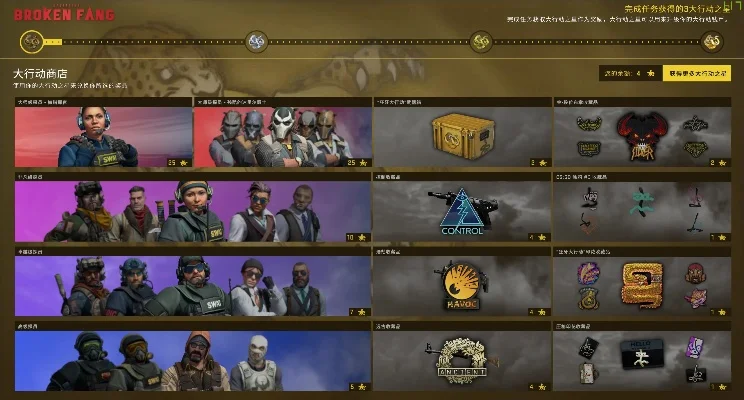 CSGO大行动攻略：参与方式、内容、时长及稀有奖励一览