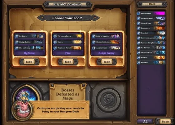 《炉石传说》冒险模式奖励攻略:卡牌、皮肤、卡包大揭秘