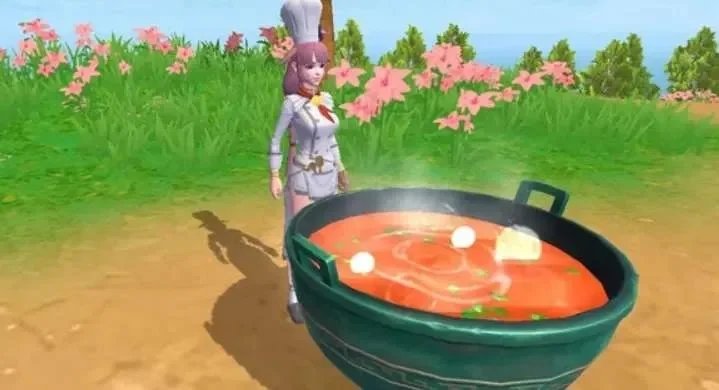 《创造与魔法》椰子煲鱼头食谱制作指南