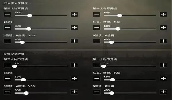 和平精英AKM灵敏度调整攻略:镜头与开火灵敏度设置