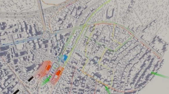 城市天际线人流量提升策略:学校吸引力、校企合作与人才引进