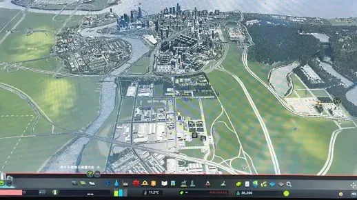 城市天际线视角转换技巧:鼠标滚轮、右键及键盘按键操作指南