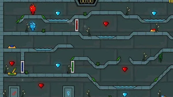 森林冰火人第10关攻略:冰火娃协作通关技巧