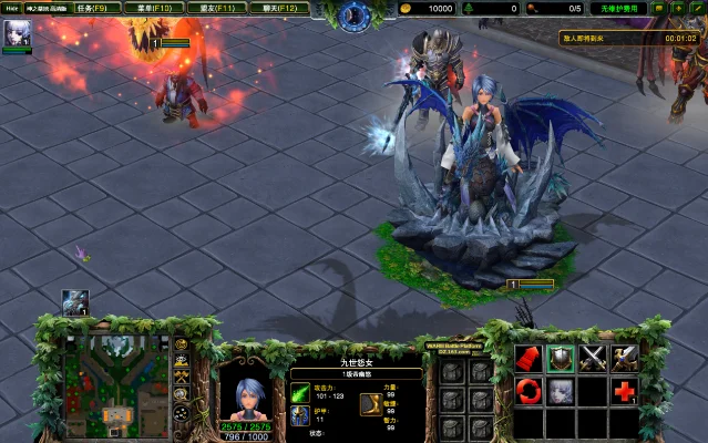 魔兽争霸终极龙华中孙悟空变身超四方法及升级攻略