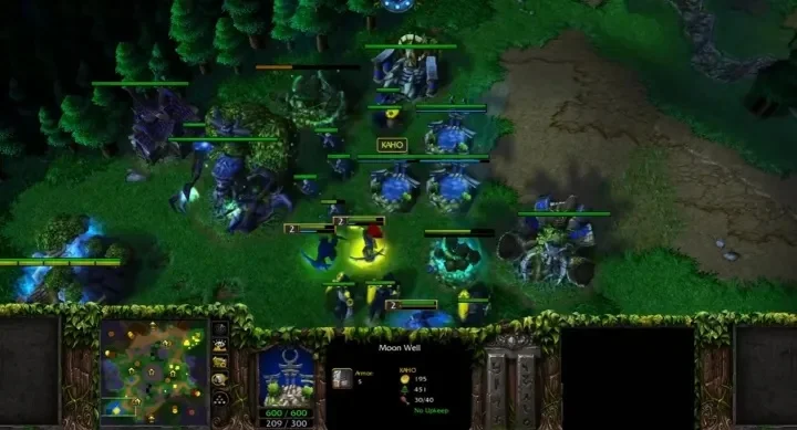 魔兽争霸3暗夜精灵战术解析:AC对射、熊鹿、女猎手攻略