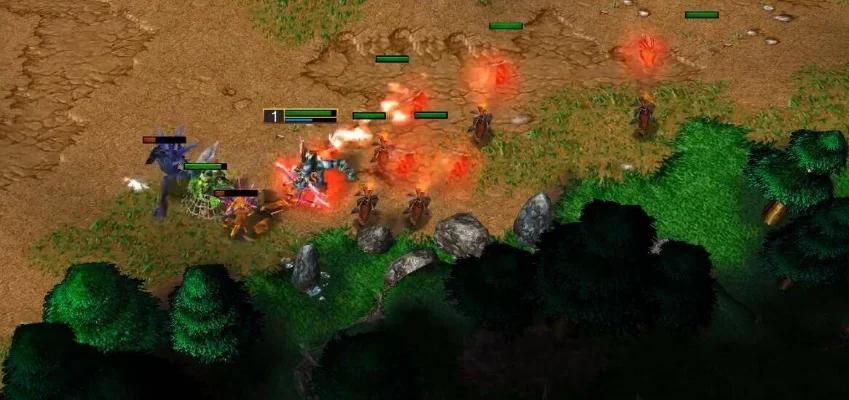 魔兽争霸双兽人大战战术攻略:枪毙流、法师流、肉搏流、混合流与TR流解析