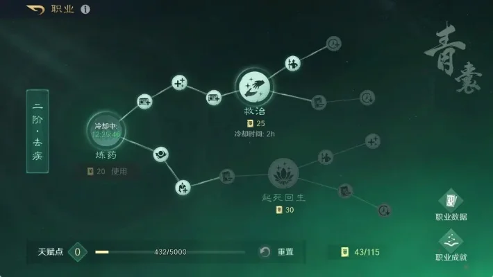 青霖天赋搭配：提升飞索战斗持久性攻略