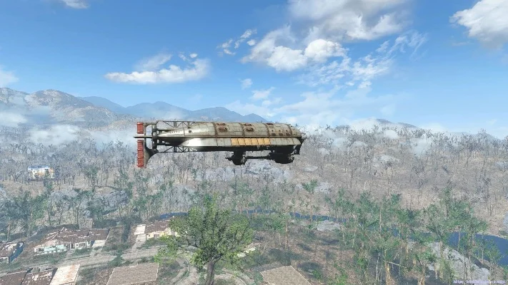 辐射4飞艇MOD位置攻略及飞船坠落点寻找方法