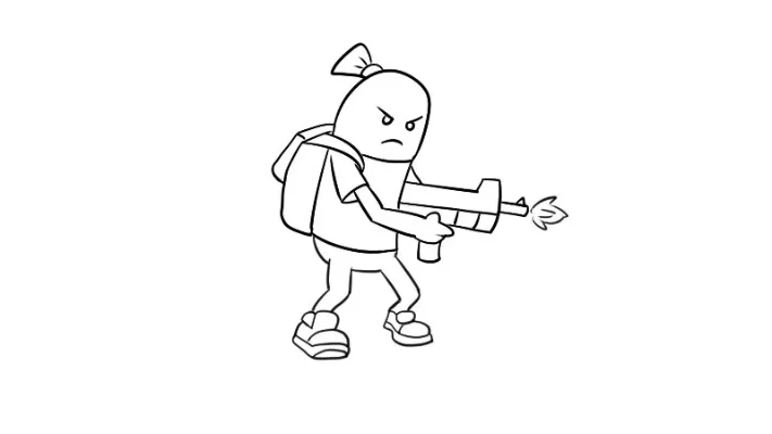 香肠派对角色简笔画教程:绘制步骤与上色技巧