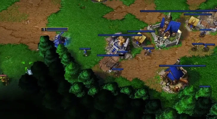 魔兽争霸人族对抗亡灵战术攻略:首发圣骑、练级基地、分矿防御与后期战术解析