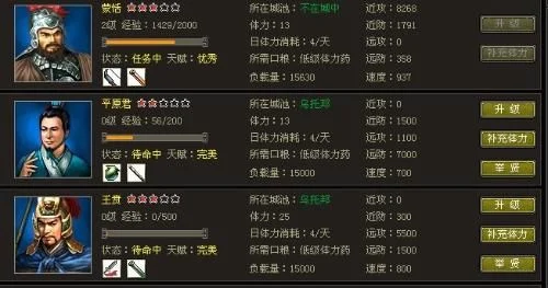 烽火战国英雄天赋-英雄天赋耀千古