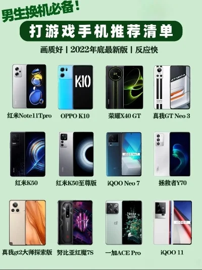 新手游戏手机排行榜推荐-新手游戏手机选购指南