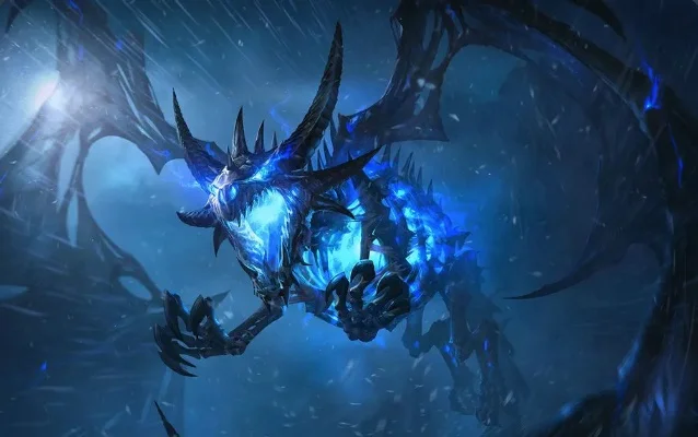 炉石传说辛达苟萨原画-辛达苟萨原画艺术赏析