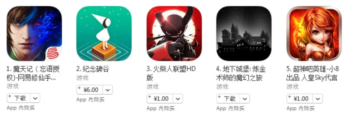 苹果折扣手游app排行榜最新-苹果手游折扣排行