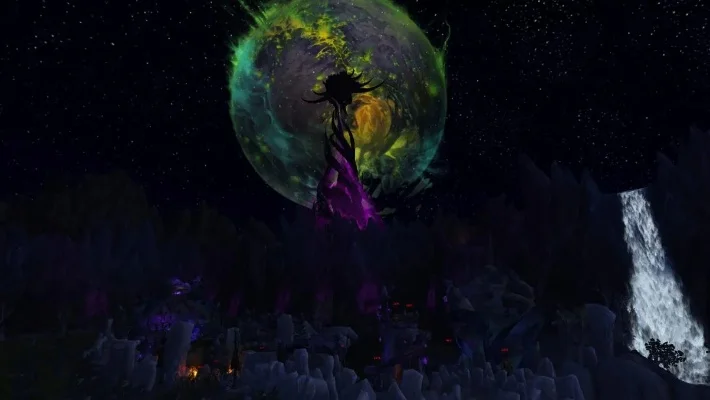 魔兽世界埃索达-暗夜精灵圣山埃索达