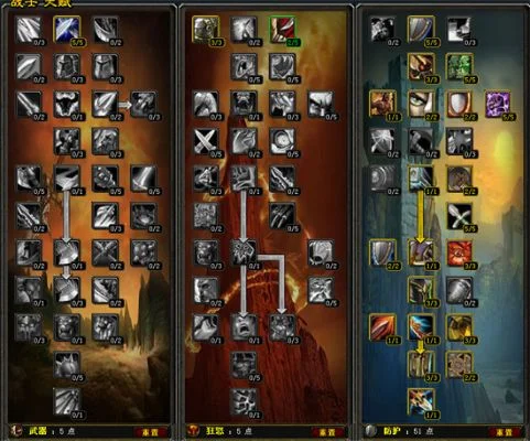 魔兽世界70级防战天赋-防战天赋深度解析