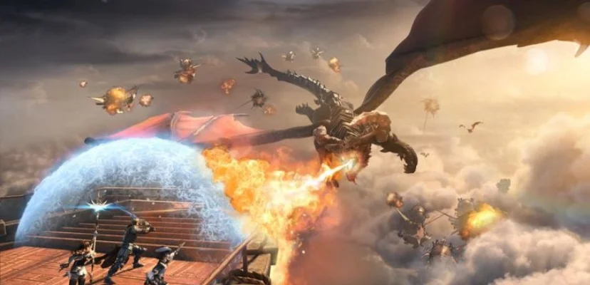 龙之翼射击游戏排行榜手游-空中射击游戏推荐