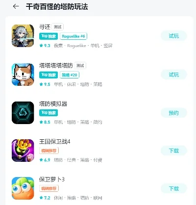 热门的塔防手游排行榜-热门塔防手游推荐