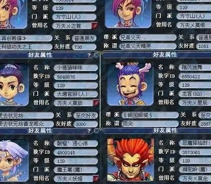游戏家族成员名字排行榜-游戏角色名排行榜