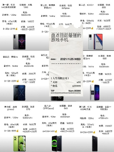 号称最强游戏手机排行榜-游戏手机性能排行